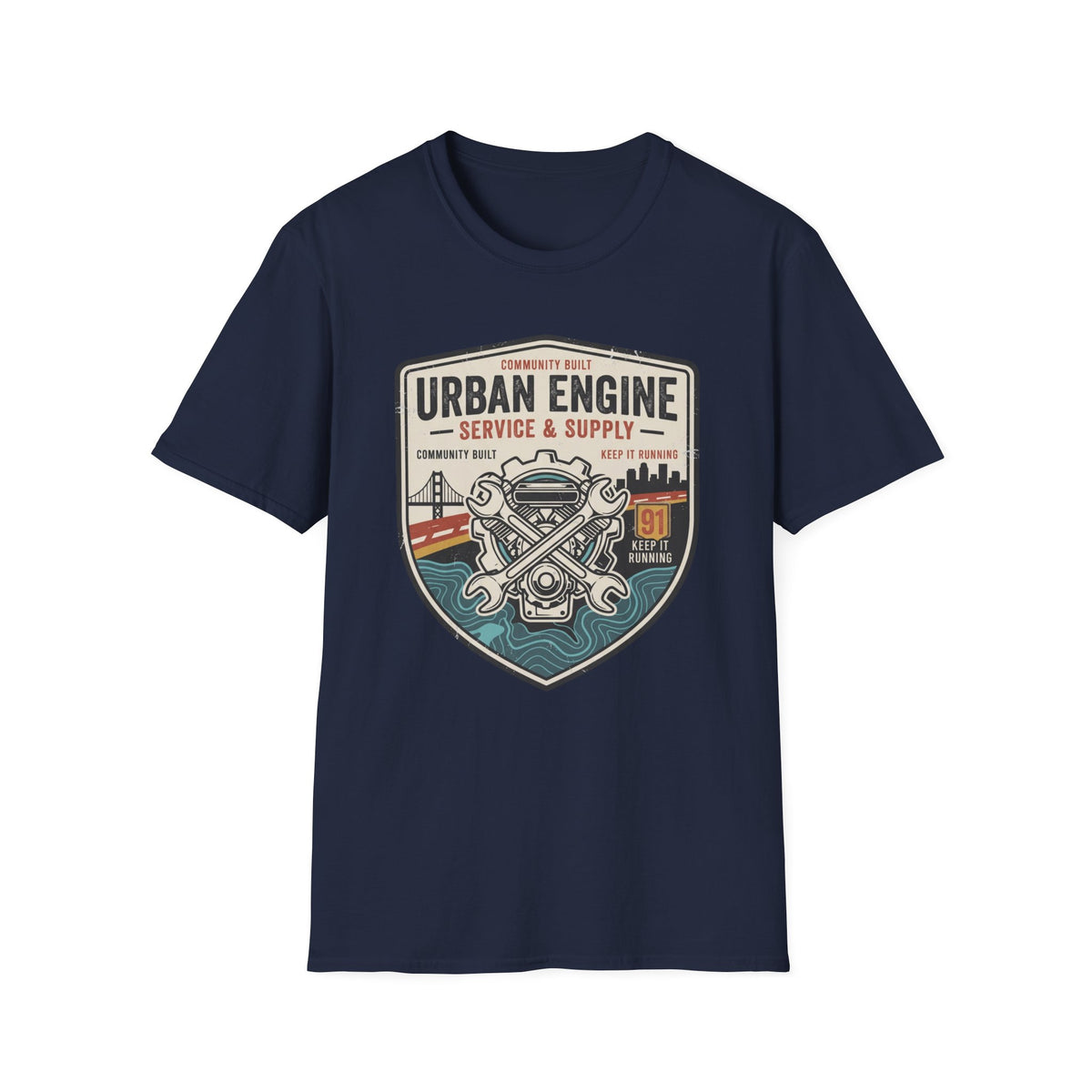 Urban Engine Service and Supply T-Shirt
