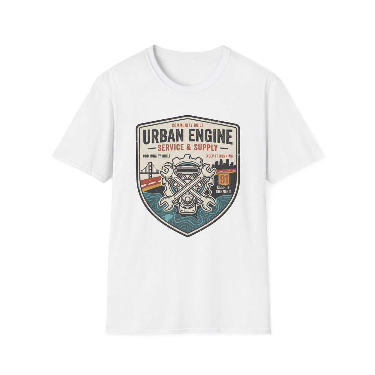 Urban Engine Service and Supply T-Shirt