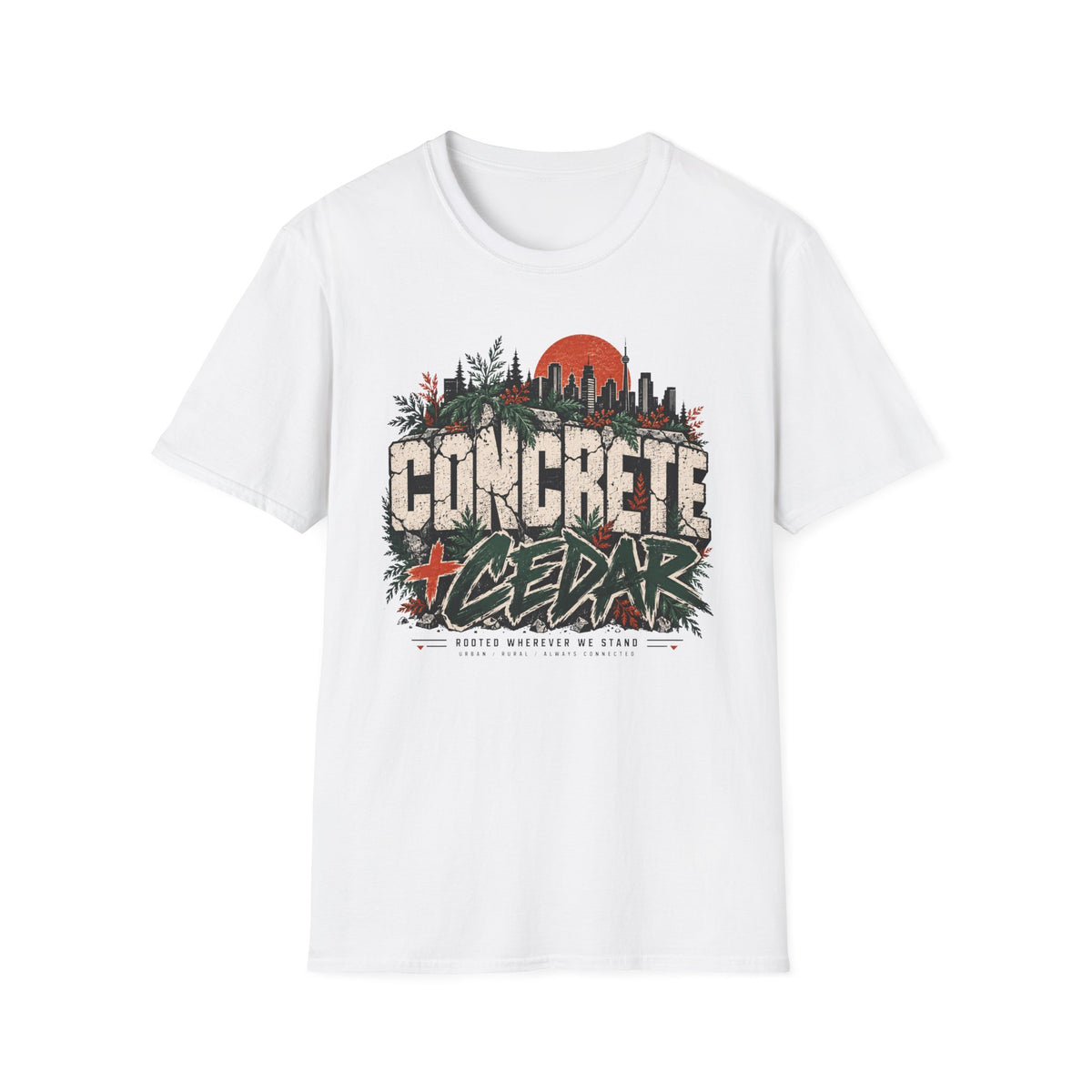 Concrete and Cedar T-Shirt