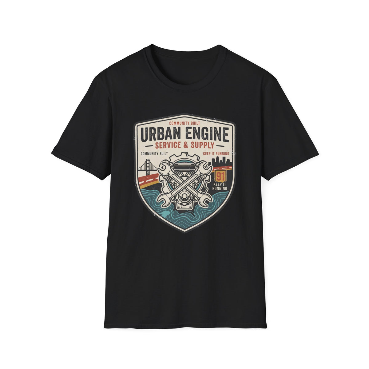 Urban Engine Service and Supply T-Shirt