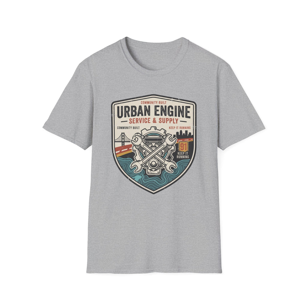 Urban Engine Service and Supply T-Shirt