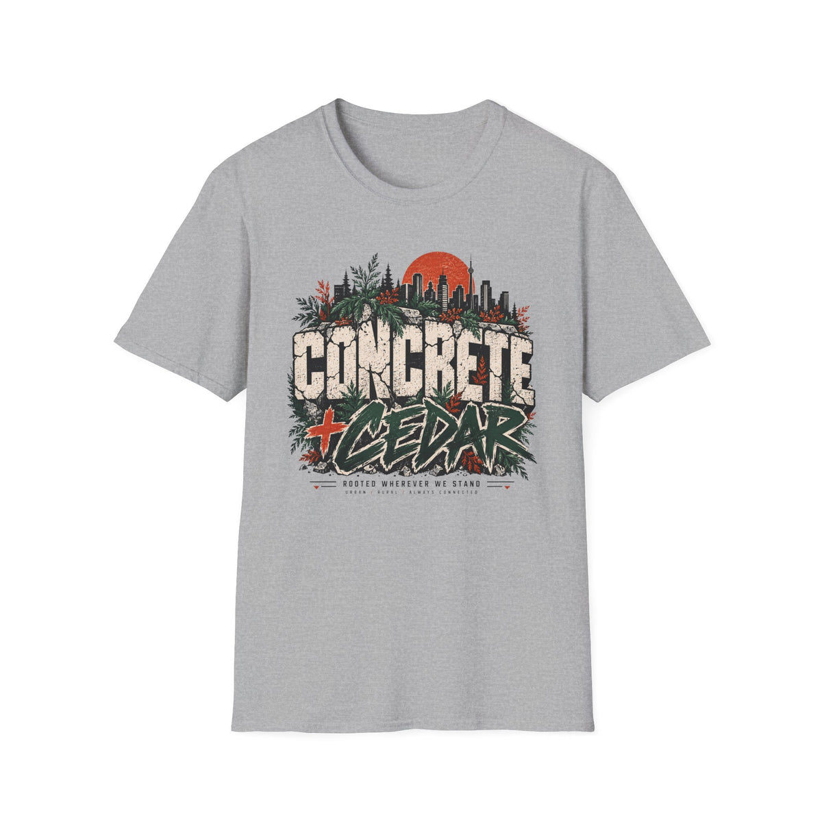 Concrete and Cedar T-Shirt