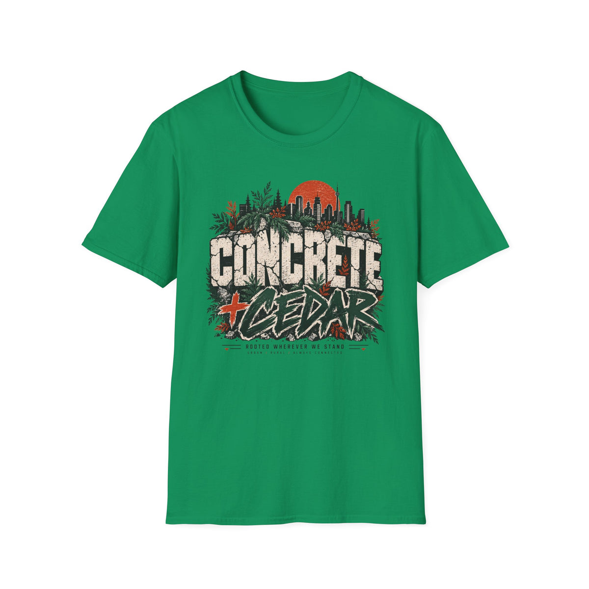 Concrete and Cedar T-Shirt