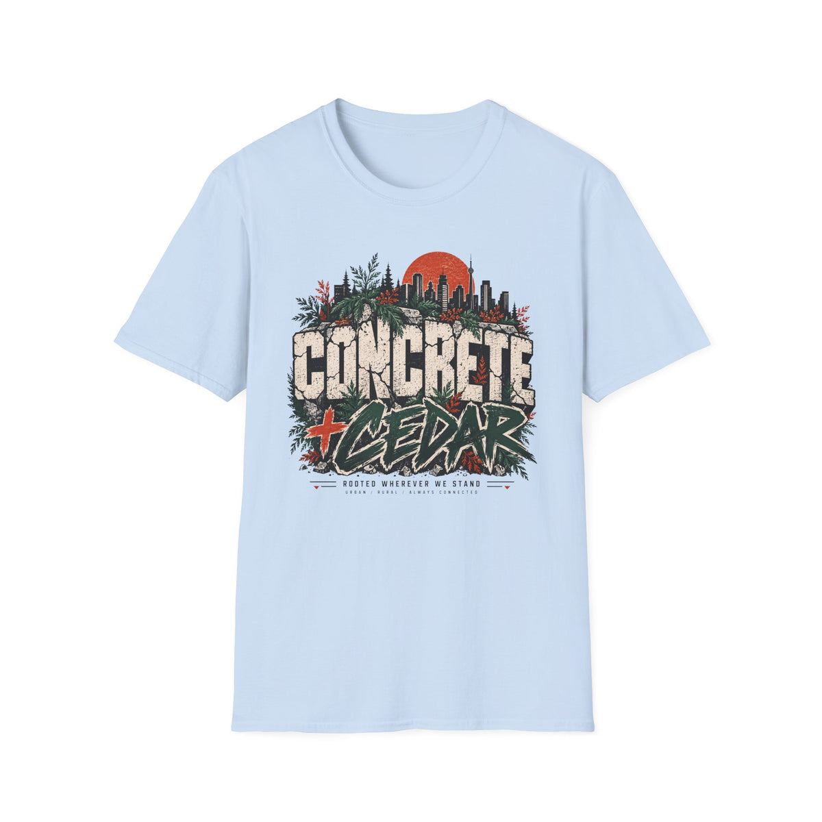 Concrete and Cedar T-Shirt